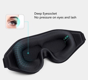 Deenee's 3D Sleep Mask for Women and Men Eye Mask for Sleeping Blindfold